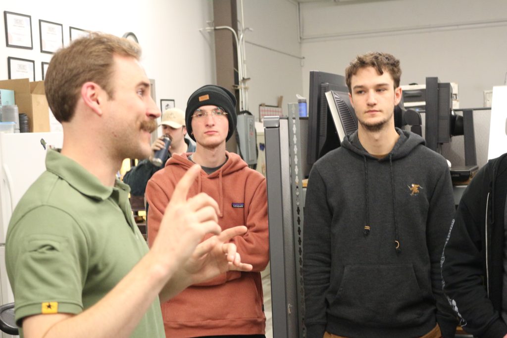 Todd Uckermark, Account Manager, Nick (L.) and Calvin (R.)