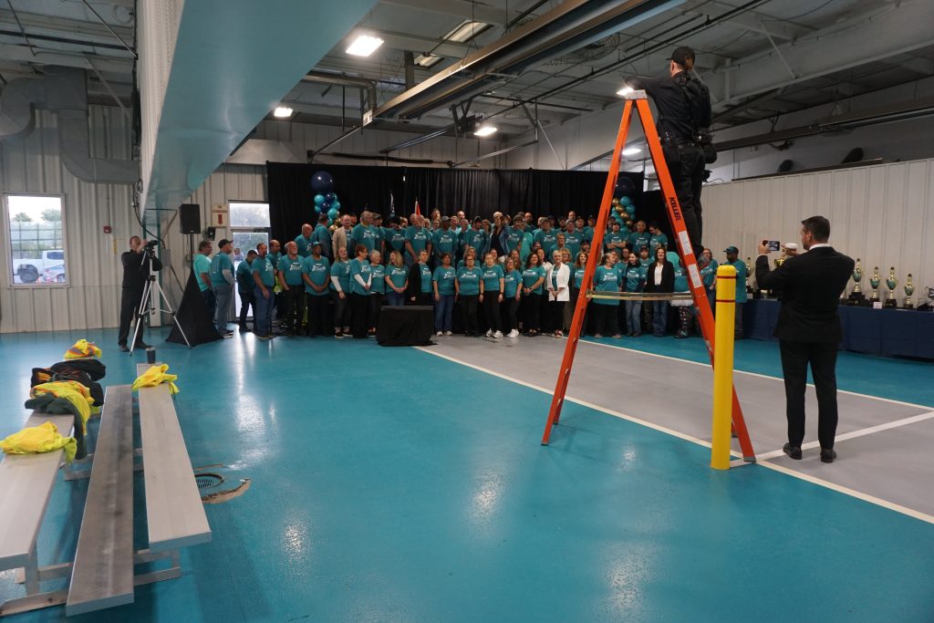 Photographing the team for NAAA's World Auto Auction Championship