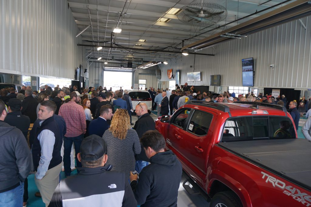 Part of the crowd at NAAA's World Auto Auction Championship