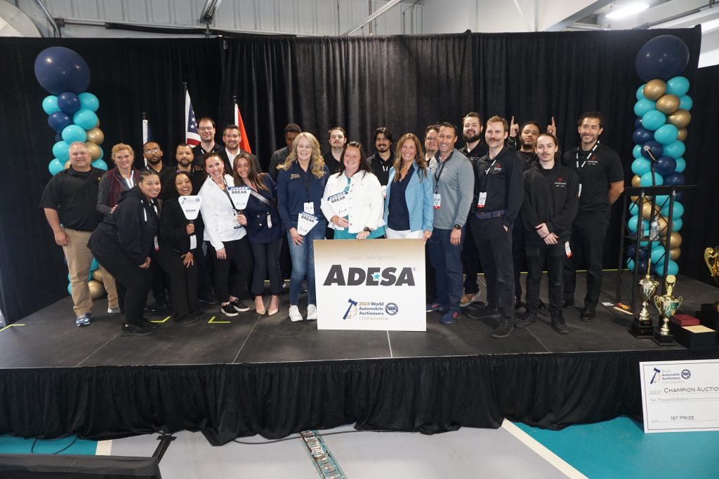 The Cheshire/NAAA Team at NAAA's World Auto Auction Championship